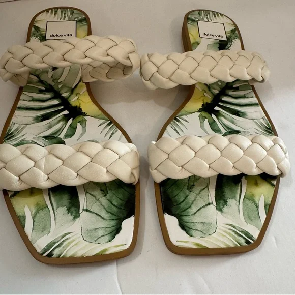 Dolce Vita size 9 Indy Braided Flat Sandal - Picture 5 of 5